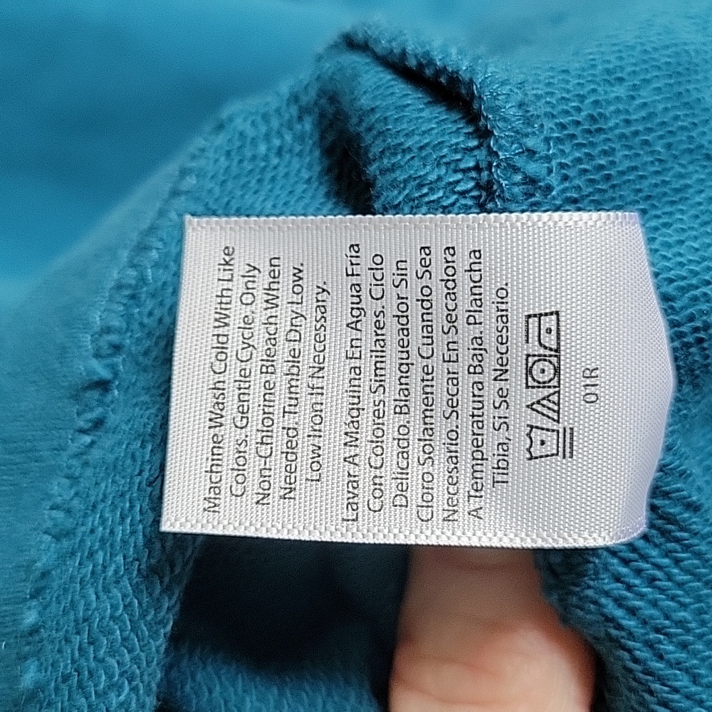 Teal Oversized Sweater - Picture 6 of 6